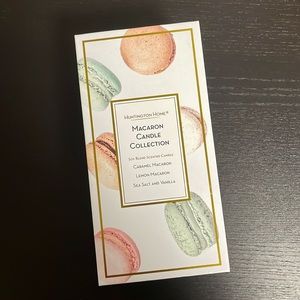Huntington Home Macaron Candle Collection